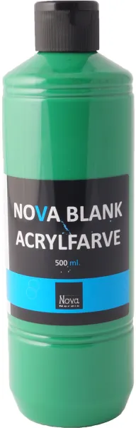 Nova ακρυλικό χρώμα γυαλιστερό 500 ml. Πράσινο