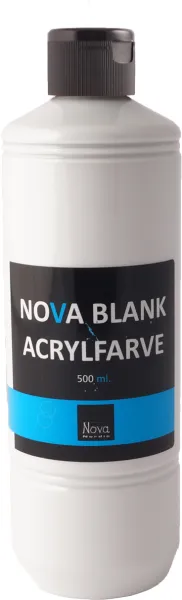 Nova ακρυλικό χρώμα γυαλιστερό 500 ml. Λευκό