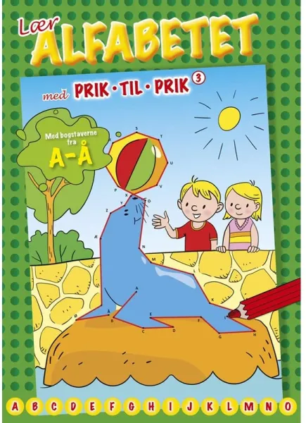 Μάθε το αλφάβητο με τελείες προς τελείες (Φώκια) - Χόμπι - φυλλάδιο