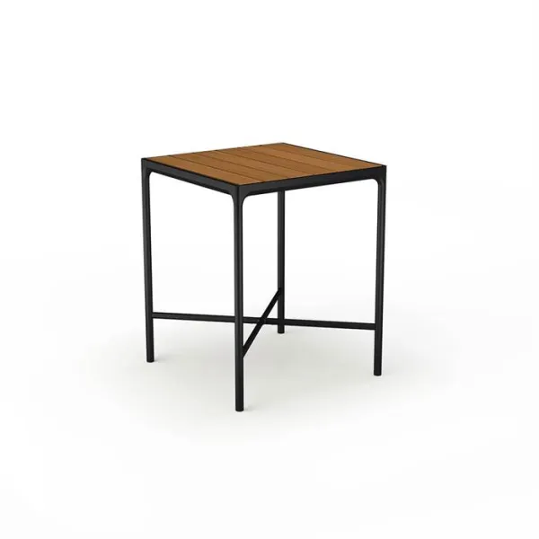 HOUE - FOUR μπαρ τραπέζι 90x90 cm - Μπαμπού