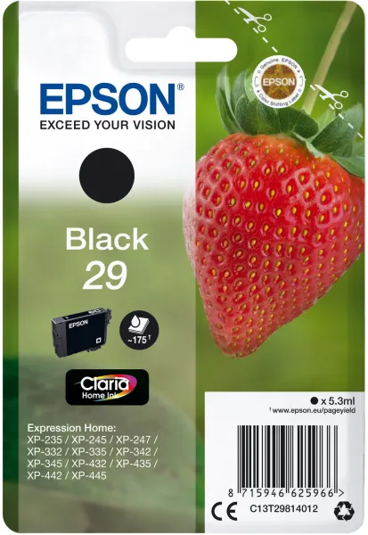 Epson 29 μελάνι μαύρο