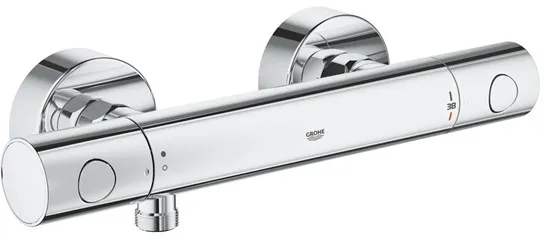 Grohe Grohtherm 800 Cosmopolitan μπαταρία ντους, χρώμιο