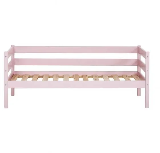 Hoppekids ECO Comfort Παιδικό Κρεβάτι 70x160 cm, Pale rose