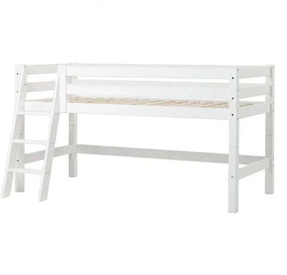 Hoppekids ECO Luxury ημιυψηλό κρεβάτι με λοξή σκάλα