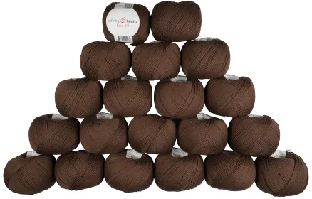 Infinity Hearts Rose 8/4 Πακέτο Νήματος Μονόχρωμο 219 Καφέ - 20 τεμ - Infinity Hearts Rose 8/4 Πακέτο Νήματος Μονόχρωμο 219 Καφέ - 20 τεμ