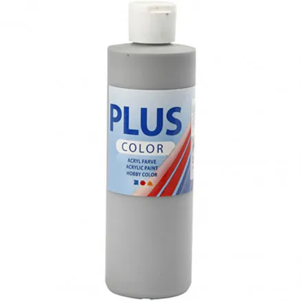 Plus Color χρώμα χόμπι, γκρι βροχής, 250 ml/ 1 fl.