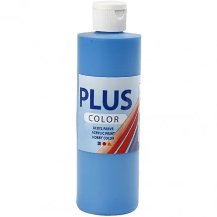 Plus Color χρώμα χόμπι, πρωτεύον μπλε, 250 ml/1 φλ.