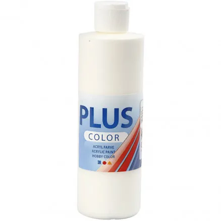 Plus Color χρώμα χόμπι, εκτός λευκού, 250ml