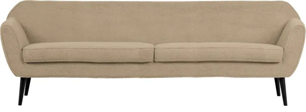 Rocco, Καναπές lounge, αμμώδες χρώμα, H75x230x82 cm