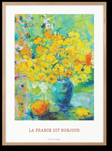 Peléton La France Dit Bonjour 50x70 Αφίσα