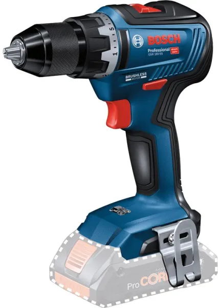 Bosch δράπανο/κατσαβίδι GSR 18V-55 Solo