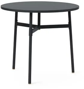 Normann Copenhagen Union Τραπέζι Μαύρο Ø80 X H74,5 cm