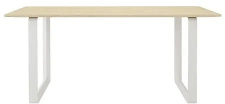 Muuto 70/70 Τραπέζι φαγητού 170x85 Καπλαμάς δρυός/Λευκό